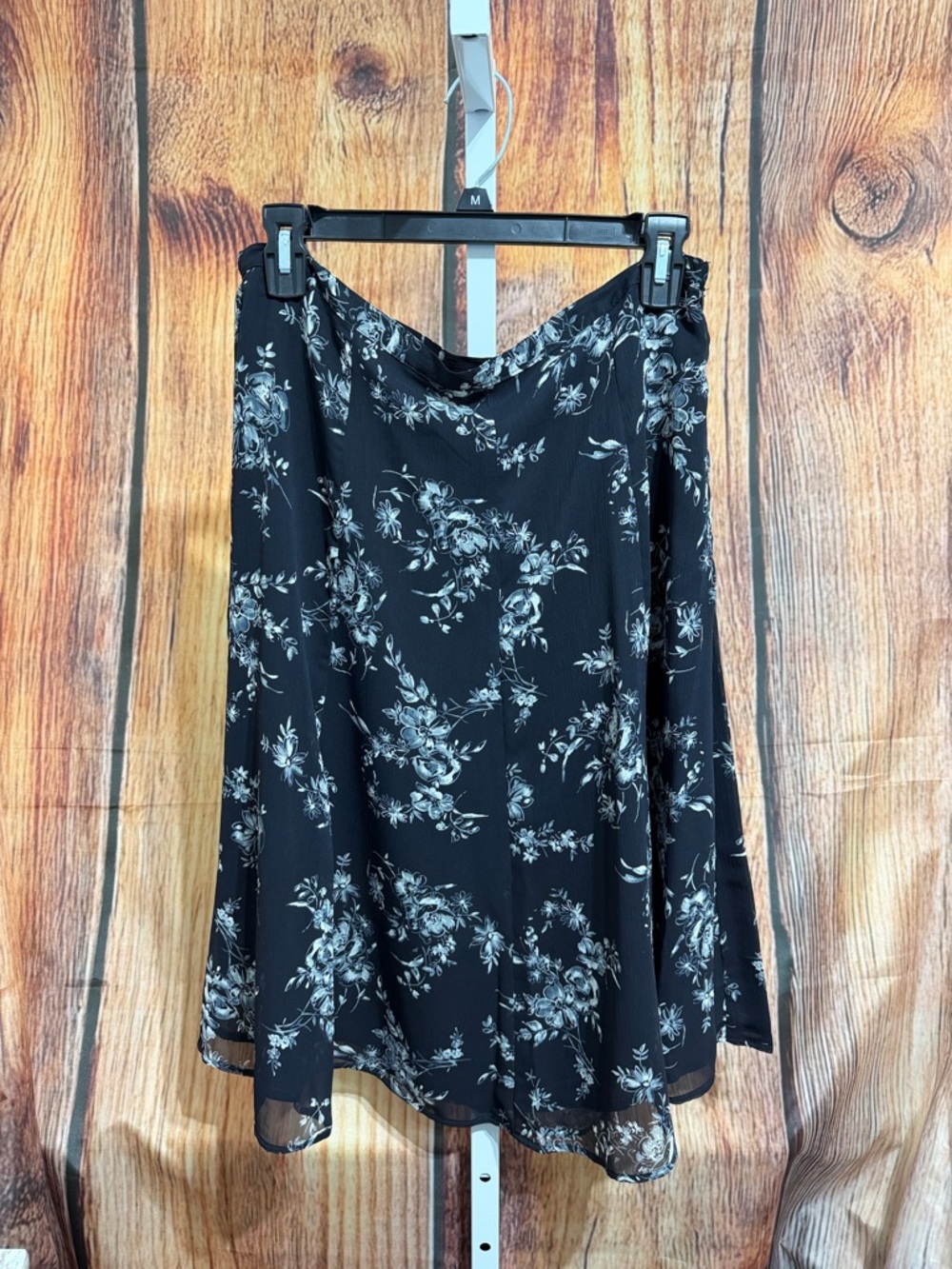 Jaclyn Smith A-line Floral Skirt Size L